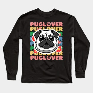 Kawaii Pug Lover Long Sleeve T-Shirt